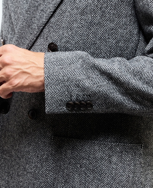 ブリティッシュウールコンフォートジャケット | 防シワ / 防臭 / 保温  詳細画像 グレー 7