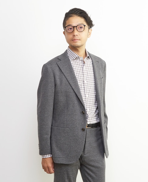 ムリネシリーズコンフォートジャケット(セットアップ可) 詳細画像 グレー 1