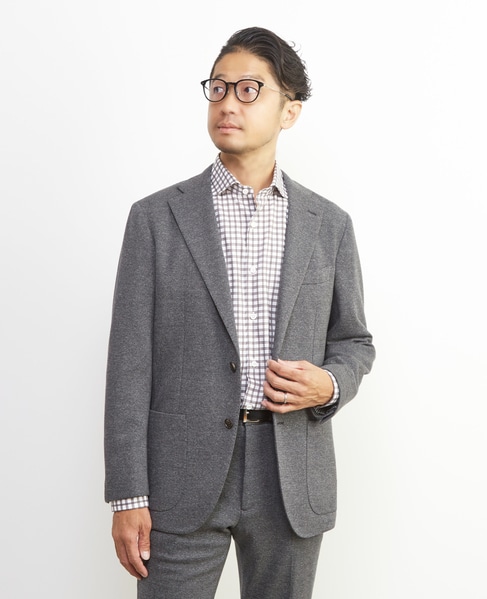 ムリネシリーズコンフォートジャケット(セットアップ可) 詳細画像 グレー 19