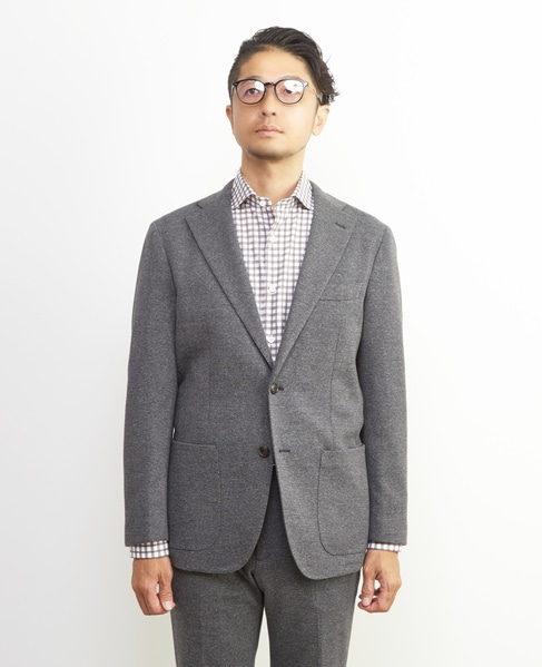 ムリネシリーズコンフォートジャケット(セットアップ可) 詳細画像 グレー 2