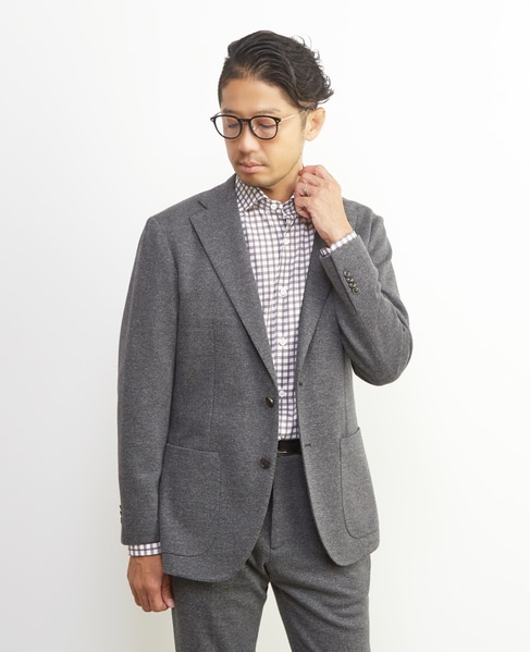 ムリネシリーズコンフォートジャケット(セットアップ可) 詳細画像 グレー 20