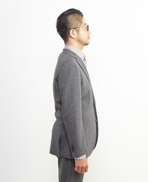 ムリネシリーズコンフォートジャケット(セットアップ可) 詳細画像 グレー 5