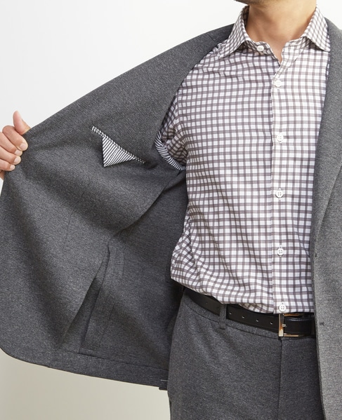 ムリネシリーズコンフォートジャケット(セットアップ可) 詳細画像 グレー 8