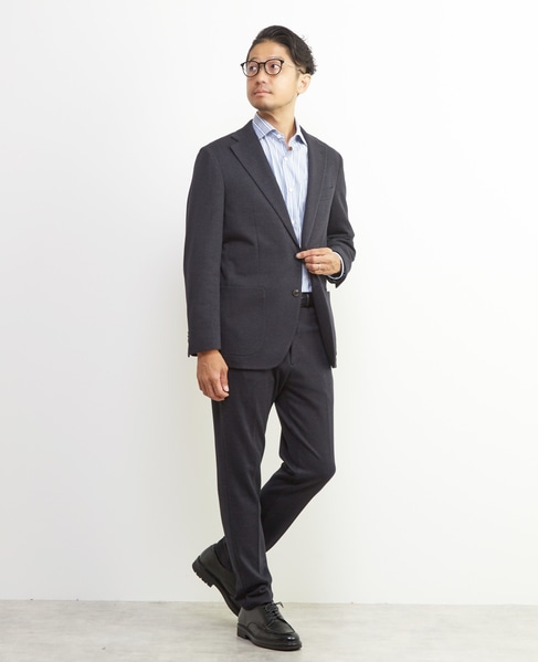 ムリネシリーズコンフォートジャケット(セットアップ可) 詳細画像 ネイビー 5