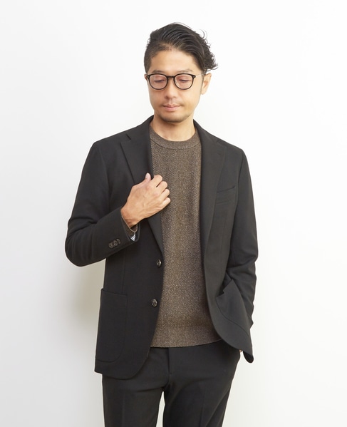 ムリネシリーズコンフォートジャケット(セットアップ可) 詳細画像 ネイビー 7