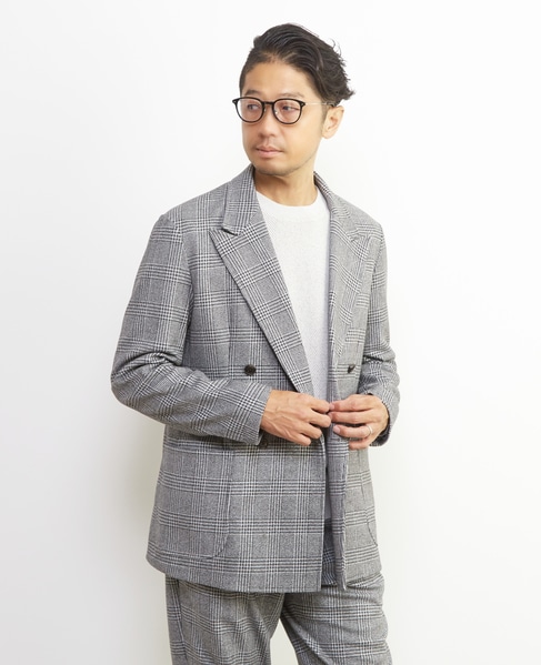 ツィーディージャージコンフォートジャケット(セットアップ可) 詳細画像 グレー 15