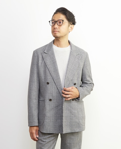 ツィーディージャージコンフォートジャケット(セットアップ可) 詳細画像 グレー 16