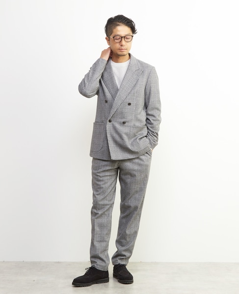 ツィーディージャージコンフォートジャケット(セットアップ可) 詳細画像 グレー 17