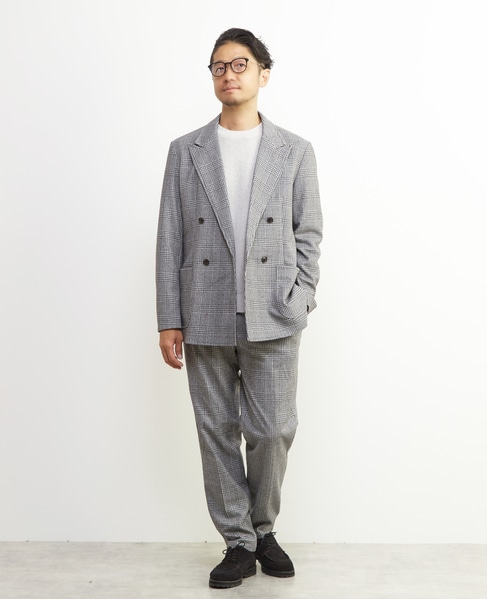 ツィーディージャージコンフォートジャケット(セットアップ可) 詳細画像 グレー 18