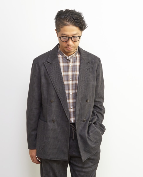 ツィーディージャージコンフォートジャケット(セットアップ可) 詳細画像 グレー 20