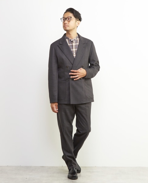 ツィーディージャージコンフォートジャケット(セットアップ可) 詳細画像 グレー 22