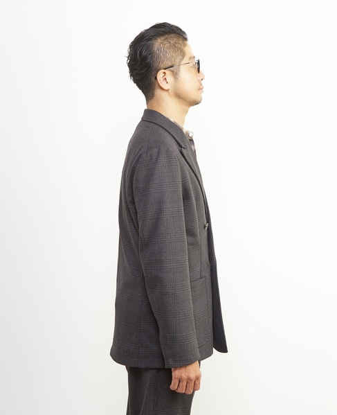 ツィーディージャージコンフォートジャケット(セットアップ可) 詳細画像 グレー 5