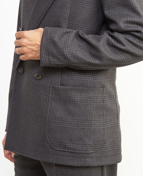 ツィーディージャージコンフォートジャケット(セットアップ可) 詳細画像 グレー 7