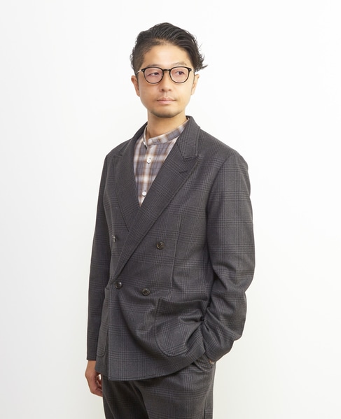 ツィーディージャージコンフォートジャケット(セットアップ可) 詳細画像 チャコールグレー 1