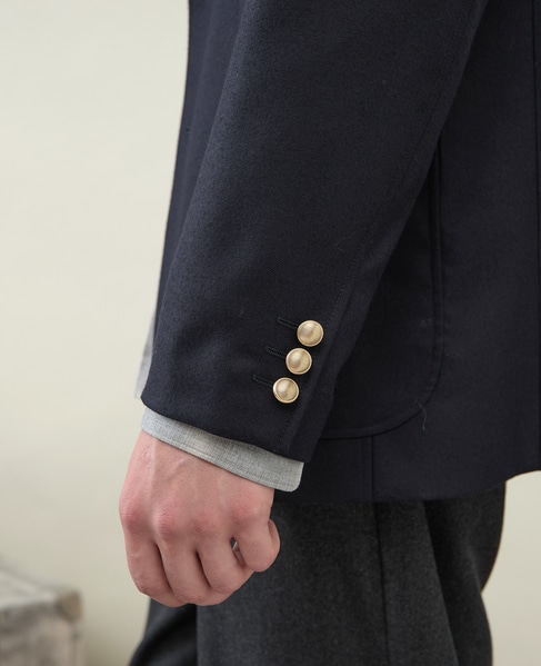 【1978 MEN'S MELROSE】シングルブレストジャケット 詳細画像 チャコールグレー 10