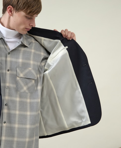 【1978 MEN'S MELROSE】シングルブレストジャケット 詳細画像 チャコールグレー 12