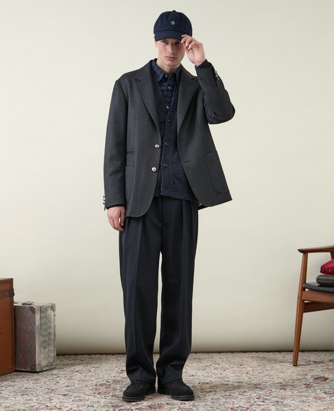 【1978 MEN'S MELROSE】シングルブレストジャケット 詳細画像 チャコールグレー 16