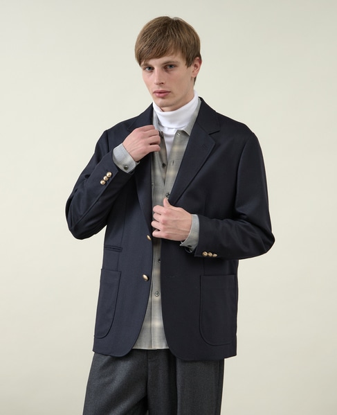 【1978 MEN'S MELROSE】シングルブレストジャケット 詳細画像 チャコールグレー 17