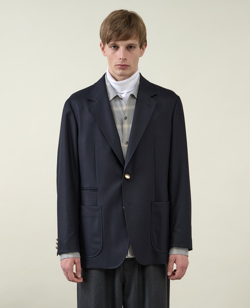 【1978 MEN'S MELROSE】シングルブレストジャケット 詳細画像 チャコールグレー 2