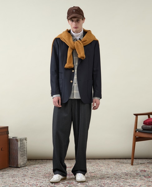 【1978 MEN'S MELROSE】シングルブレストジャケット 詳細画像 チャコールグレー 20