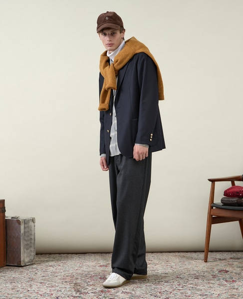 【1978 MEN'S MELROSE】シングルブレストジャケット 詳細画像 チャコールグレー 21