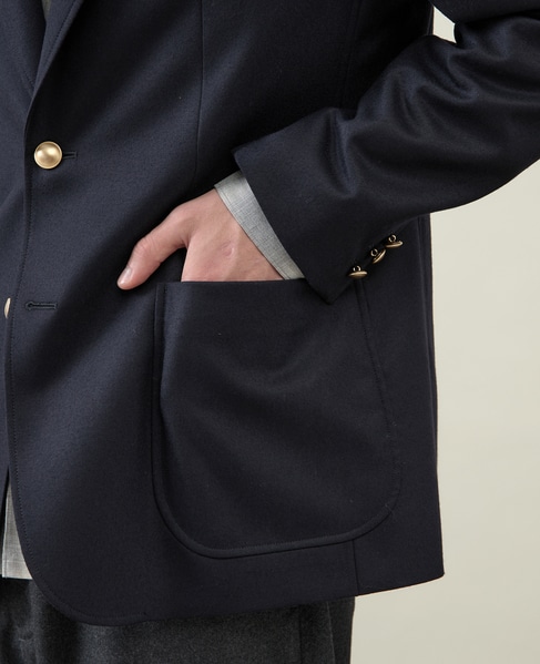 【1978 MEN'S MELROSE】シングルブレストジャケット 詳細画像 チャコールグレー 7