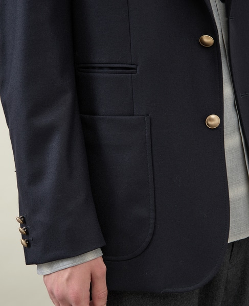 【1978 MEN'S MELROSE】シングルブレストジャケット 詳細画像 チャコールグレー 8