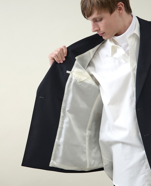 【1978 MEN'S MELROSE】ダブルブレストジャケット 詳細画像 チャコールグレー 11