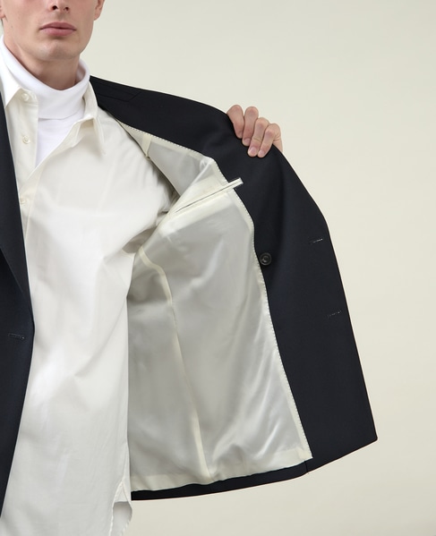 【1978 MEN'S MELROSE】ダブルブレストジャケット 詳細画像 チャコールグレー 12