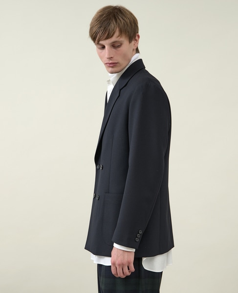 【1978 MEN'S MELROSE】ダブルブレストジャケット 詳細画像 チャコールグレー 3