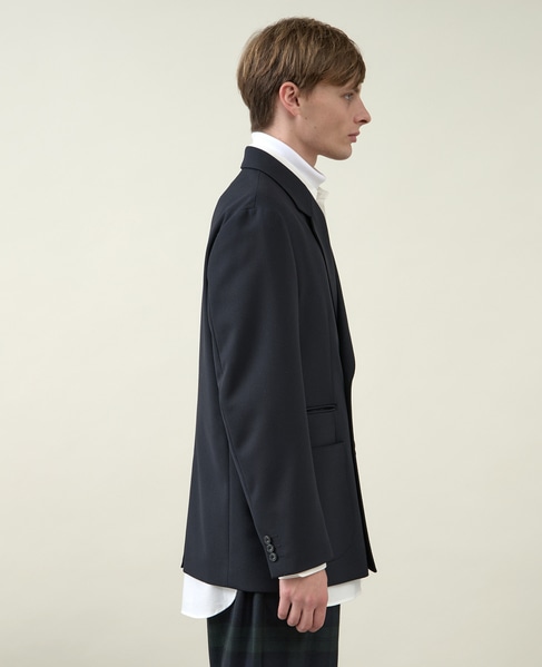 【1978 MEN'S MELROSE】ダブルブレストジャケット 詳細画像 チャコールグレー 5