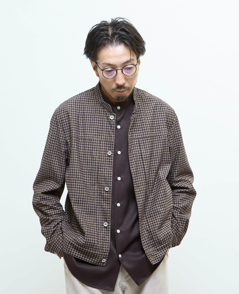 プリントコールトラッカージャケット 詳細画像 ブラウン 1