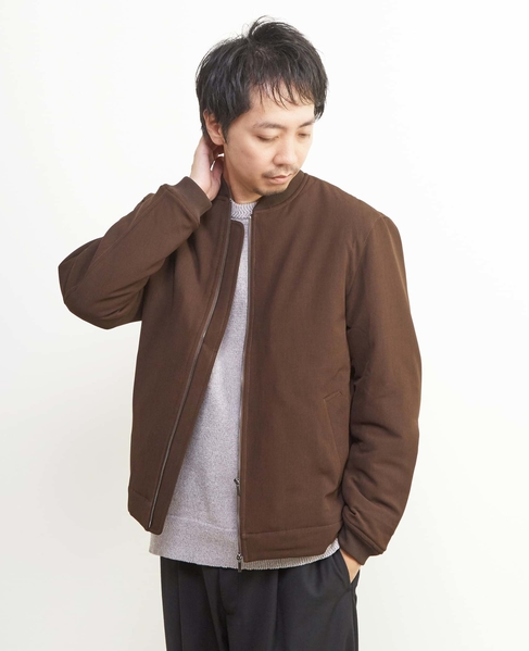 トラベストパテッドブルゾン 詳細画像 ブラウン 16