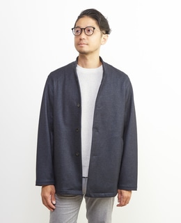 ダウンファブリックスタンドカラーブルゾン | 透湿 / 吸湿発熱 / ストレッチ