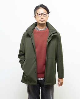 ボンディングツイルスタンドカラーブルゾン | 防風