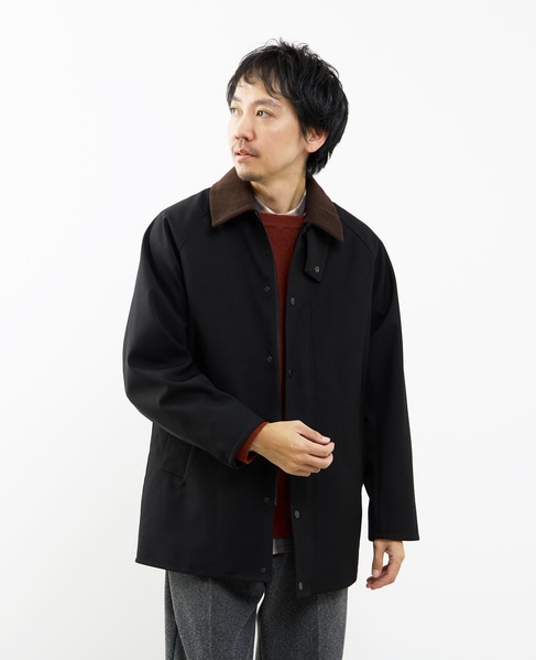 ボンディングツイルステンカラーブルゾン | 防風 詳細画像 カーキ 21