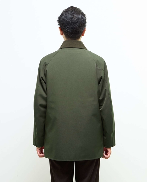 ボンディングツイルステンカラーブルゾン | 防風 詳細画像 カーキ 4