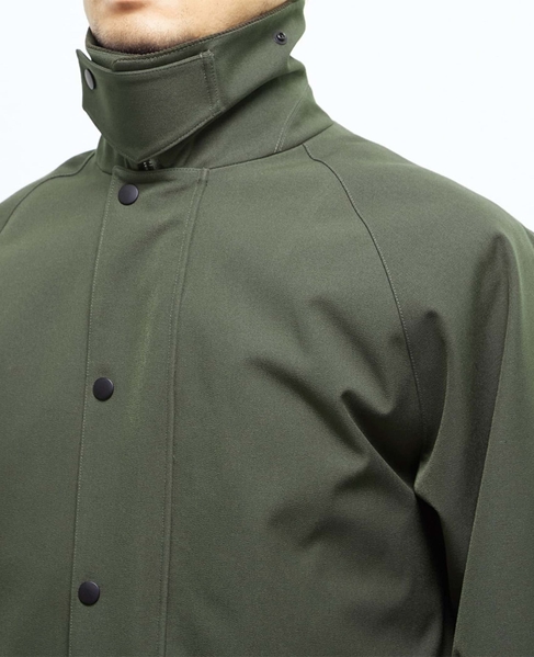 ボンディングツイルステンカラーブルゾン | 防風 詳細画像 カーキ 7