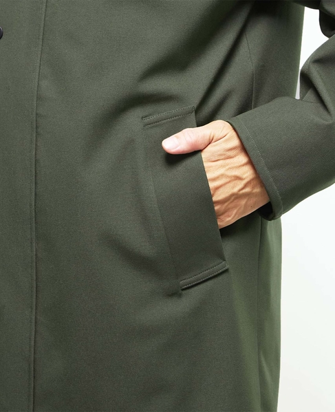 ボンディングツイルステンカラーブルゾン | 防風 詳細画像 カーキ 8