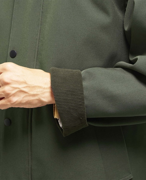 ボンディングツイルステンカラーブルゾン | 防風 詳細画像 カーキ 9