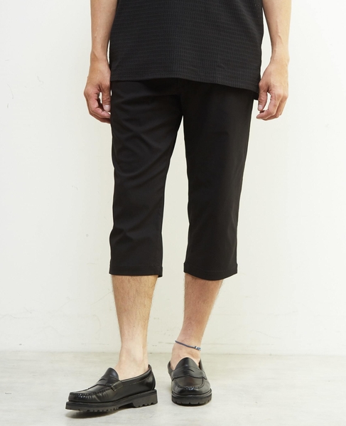 メランジハイパーストレッチクロップドパンツ 詳細画像 ライトグレー 26