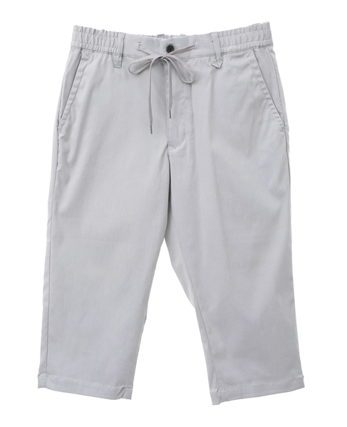 メランジハイパーストレッチクロップドパンツ 詳細画像 ライトグレー 6