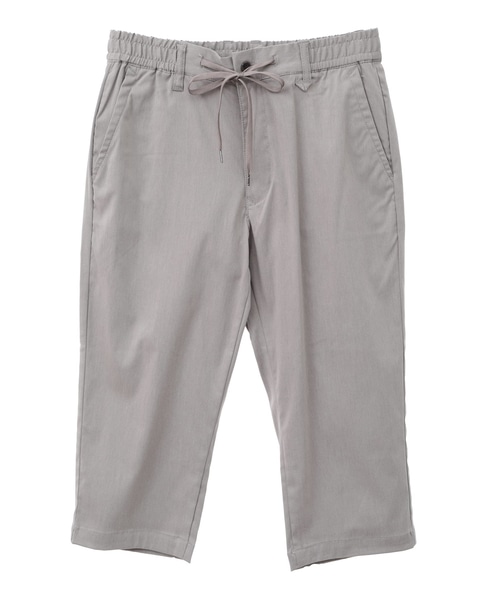 メランジハイパーストレッチクロップドパンツ 詳細画像 ライトグレー 8