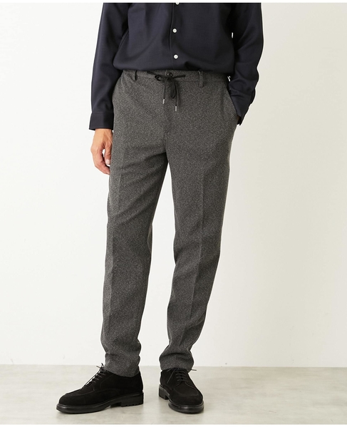 ウーリービシュウ ドビーコンフォートイージーパンツ(セットアップ可) 詳細画像 グレー 1