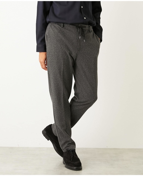 ウーリービシュウ ドビーコンフォートイージーパンツ(セットアップ可) 詳細画像 グレー 15