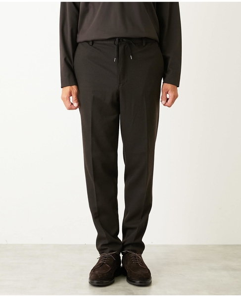 ウーリービシュウ ドビーコンフォートイージーパンツ(セットアップ可) 詳細画像 グレー 2