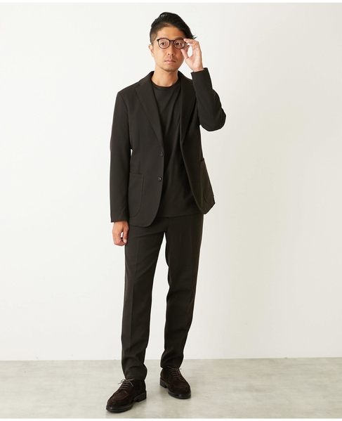 ウーリービシュウ ドビーコンフォートイージーパンツ(セットアップ可) 詳細画像 グレー 21