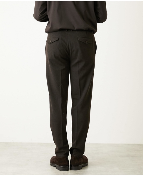 ウーリービシュウ ドビーコンフォートイージーパンツ(セットアップ可) 詳細画像 グレー 4