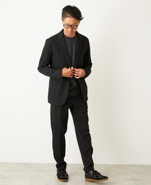 ウーリービシュウ ドビーコンフォートイージーパンツ(セットアップ可) 詳細画像 ブラウン 2