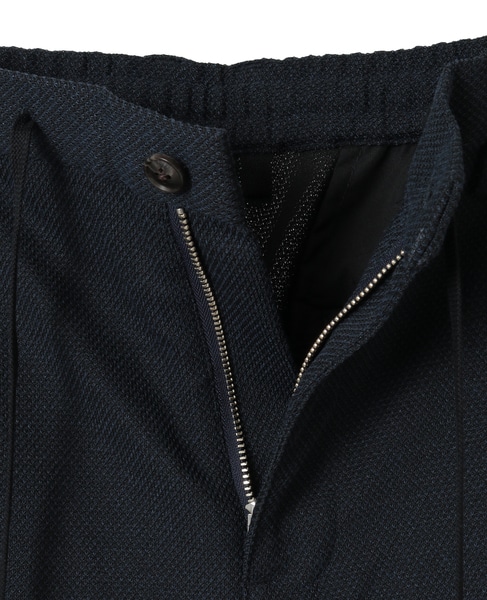 ウーリービシュウ ドビーコンフォートイージーパンツ(セットアップ可) 詳細画像 ブラック 5